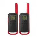 Motorola TALKABOUT T62 PMR446 Radio - Twin Pack - Red - New